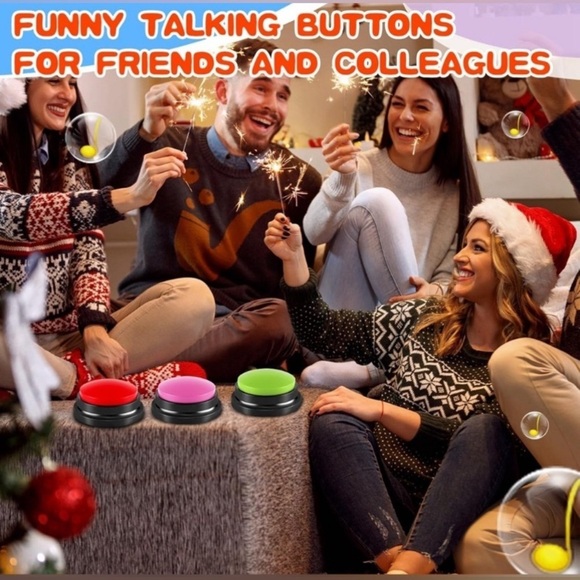 Recordable Answer Buzzers Button, “BIDDY NO BID” RECORDABLE BUTTON”, NIB - Picture 7 of 7